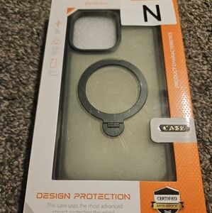 Certified Anti-Shock Black Phone Case